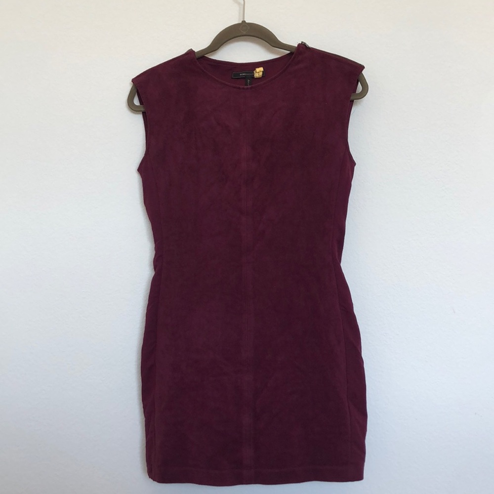 Suede dress